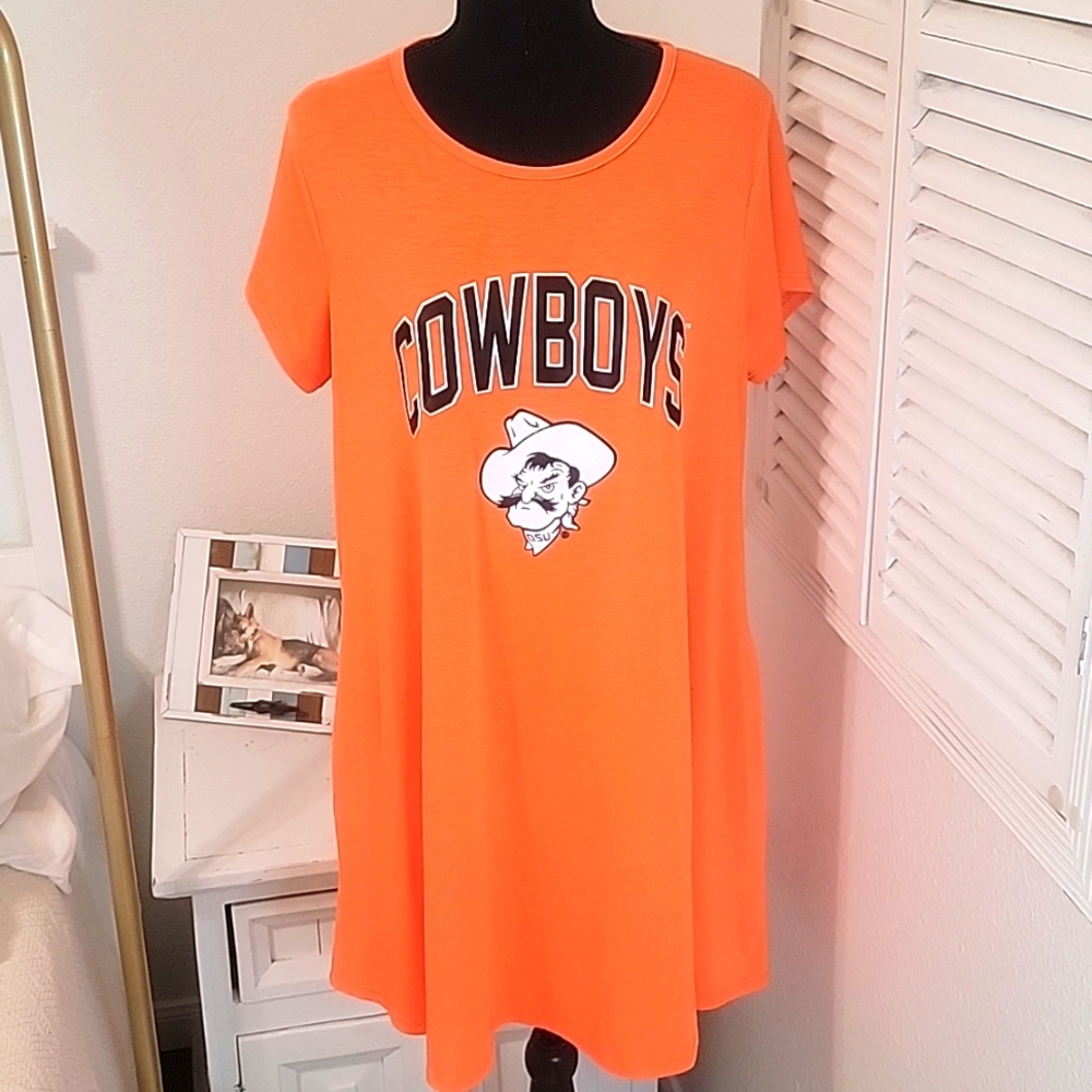 ☘️3/$30 🆕️ OSU Shirt Dress